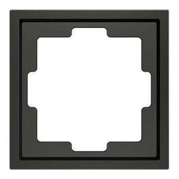 Zennio ZS70FR1A ZS70 1gang black frame