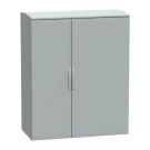 Schneider Electric NSYPLAT15126G 7035 POLY-WS 1500X1250X620 2 DOORS standing cabinet