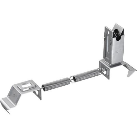 Pröpster 110 539 V2A D:8mm Type A side with springs LH:56mm roof cable holder
