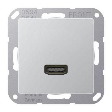 Jung MAA1112AL Multimedia connection system HDMI, Series A, aluminium