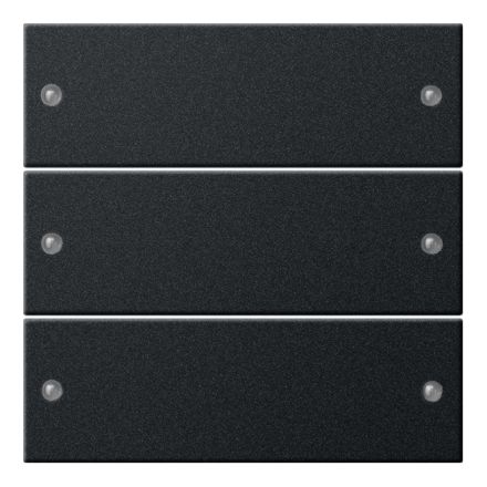 GIRA 2183005 TS3 rocker set System 55 | 3-way | matt black