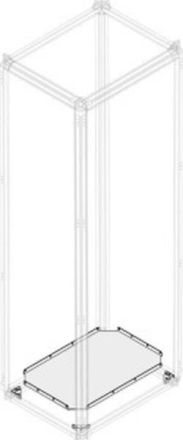 ABB Striebel & John PBWP5050 floor plate inside, 2-field wide, depth 600mm, 1STQ007181A0000