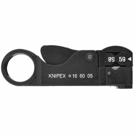 Knipex 0304488 coaxial stripping tool 105mm, RG 58/59/62 (166005SB)