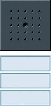 Gira 126167 Door station UP 3-way Gira TX_44 (WG UP) anthracite