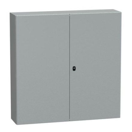 Schneider Electric NSYS3D121230DP Spacial with plate H1200xW1200xD300 solid door S3D
