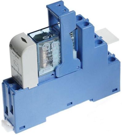 Finder 48.52.9.024.0060 2 changeover contacts 8A coil 24V coupling relay