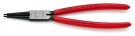 Knipex 44 11 J3 pol. plast. 225mm 40-100mm straight circlip pliers