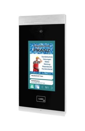 HHG Villa AP 8 AS AP up to 16-Fam with RFID and Bluetooth door station