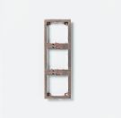Siedle MR 611-3/1-0 mounting frame in brass