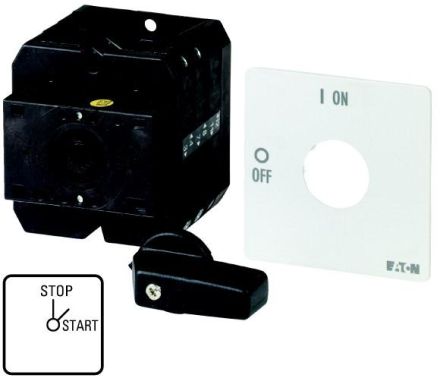 Eaton T5B-2-15414/X control switch, 4-pole, Iu = 63 A, 45°, basic switch, 093814
