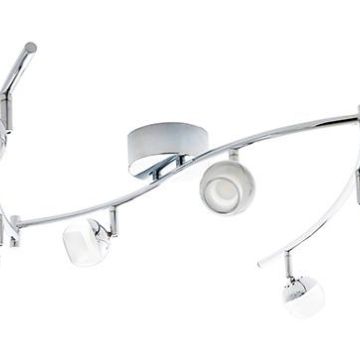 LEDINO 50220303001012 6 LED spot bars 6x 5 W, chrome