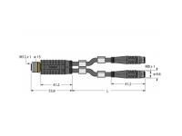 ESCHA 8075509 AL-WWAK4P2-5/S400 connection cable