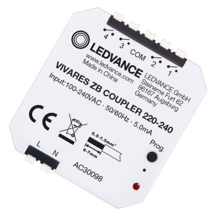 LEDVANCE Osram 4058075463806 VIVARES ZB COUPLER 220-240 FS1 control unit