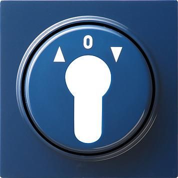 Gira 066446 Cover key switch S-Color blue