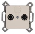 Kopp 110201076 through socket 2f EUROPA 12,3dB/860