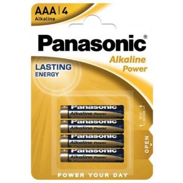 Panasonic 39-190-041 Alkaline Power AAA, battery