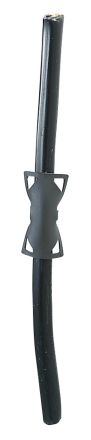 Legrand 031981 label plate for CABLE B.6MM SW, (black)