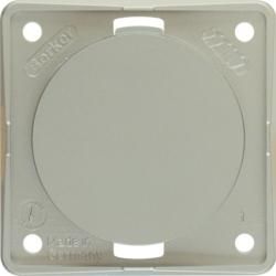 Berker 945162524 blind cover stainless steel, painted Integro Flow/Pure