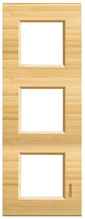 Bticino LNA4802M3LBA Light frame BAMBOO 3x2-mod, (wood)