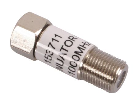 Triax 153711 F-att. 6dB with F-connectors 5-2400MHz fixed attenuators