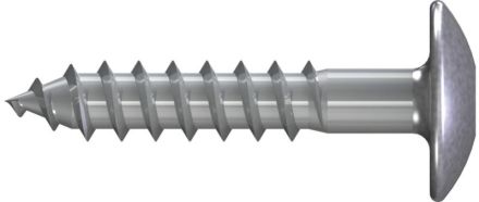 Reisser 000812W038-05503502-14 FPS facade panel screw TX RN 812, ETA, 5.5 X 35, stainless steel A4, pickled, passivated, packed in 100 pieces, RAL 7035, light grey, head painted
