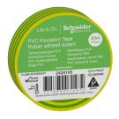Schneider Electric 2420105 19mm X 20m green VE=8 PVC insulating tape