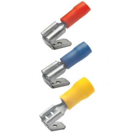 Klauke 750AZ 6.3x0.8mm 4-6qmm insulated VZ with branch flat receptacle