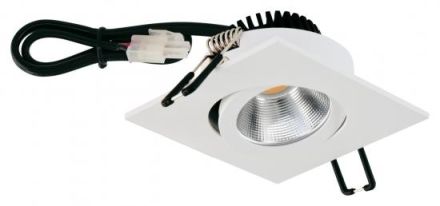 EVN PC24090102 P Q. black white 3000K 8.4W 1010lm LED recessed ceiling spotlight