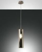Fabas Luce 3480-40-126 Nickel satin fum excl.E27 1x60W pendant light LB20