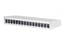 METZ CONNECT E-DAT 16-way unequipped pure white surface-mounted housingModular, 130861-1602-E
