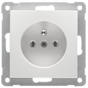 Hochköpper 00318631 B 11.6671.02 SI pure white socket SCHUKO