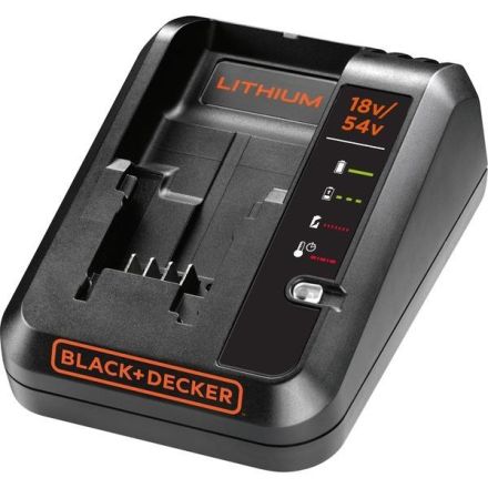 Black & Decker BDC2A-QW BLACK+DECKER combination charger 54Volt / 18Volt, 2A (without battery)