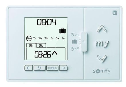 Somfy 1805227 Chronis io radio program timer