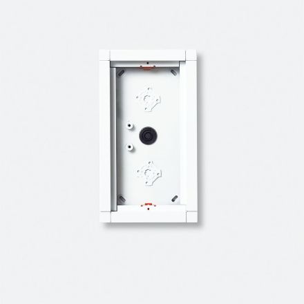 Siedle GA 612-2/1-0 W surface-mounted housing in white