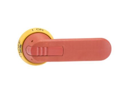 ABB Stotz-Kontakt OHY125J10, handle red-yellow 125mm shaft 10mm, 1SCA022574R9810