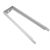 Spittler 14043394 boom of 500mm length made of white aluminum painted sheet steel for wall mounting (WIN 01). grey