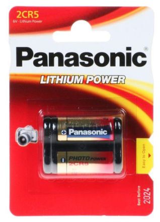 Hückmann 104497 Panasonic 2CR5L/1BP photo battery