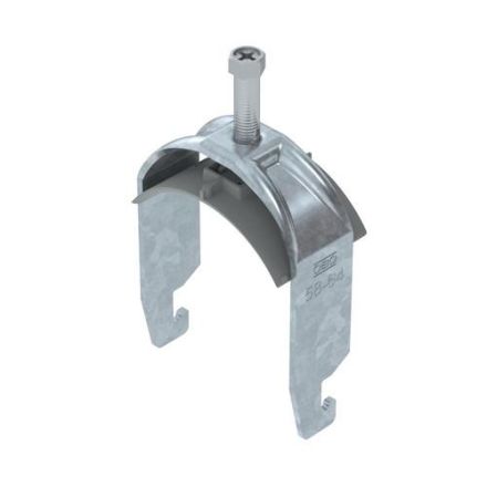 OBO Bettermann 1186762 2056 BS-U1-K-64 FT 58-64mm steel U-clamp
