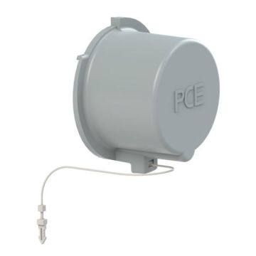 PCE 20165 IP67 plug 16A 5p grey protective cap