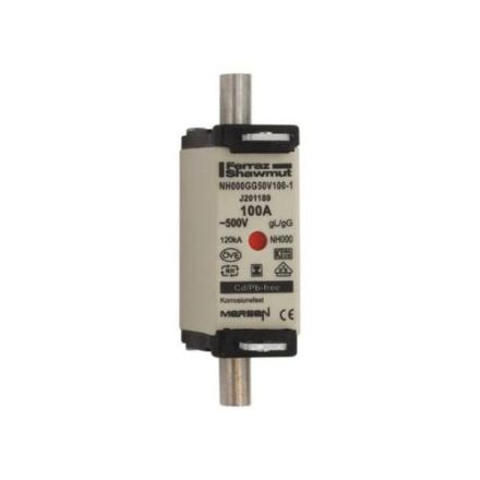 Mersen 1F663.000000 1F663. 000/C00 100A ~500V gG SGL NH fuse link