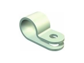 OBO Bettermann 255 14mm light grey fastening clamp, 2222140