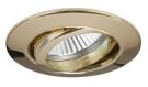 Brumberg 196305 NV recessed spotlight GX5.3/20.50W, gold