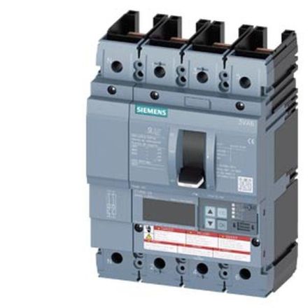 Siemens 3VA6210-8JP41-0AA0 circuit breaker 3VA6 150kA 480V LSI 100A