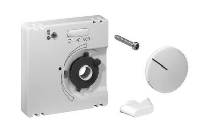 Alre-It UN990032 JZ-007.110 55x55mm pearl white glossy cover for UP controller