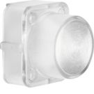 Berker 1221 cover for push button and light signal E10 clear transparent 1930/Glas/Palazzo