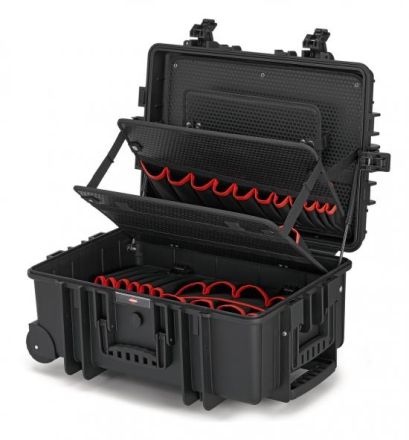 Knipex 00 21 37 LE Robust45 electric black without tools tool case