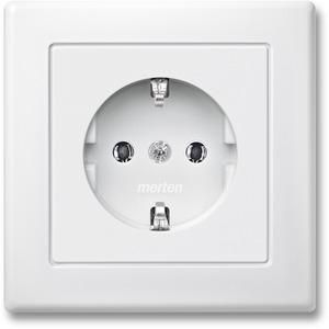 MERTEN MEG2301-1619 SCHUKO socket polar white M-SMART