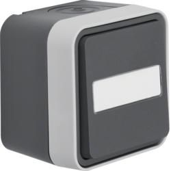 Berker 30763555 changeover switch AP grey/light grey matt Berker W.1