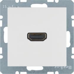 Berker 3315421909 High Definition socket polar white mattBerker S.1/B.3/B.7