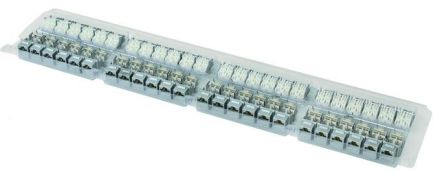Telegärtner J00029A2110 T568A PU = 24 pieces blister pack AMJ-S module Cat.6A